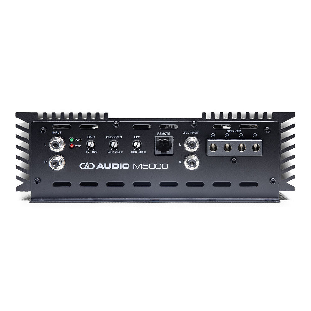 DD Audio M5000 monoförstärkare