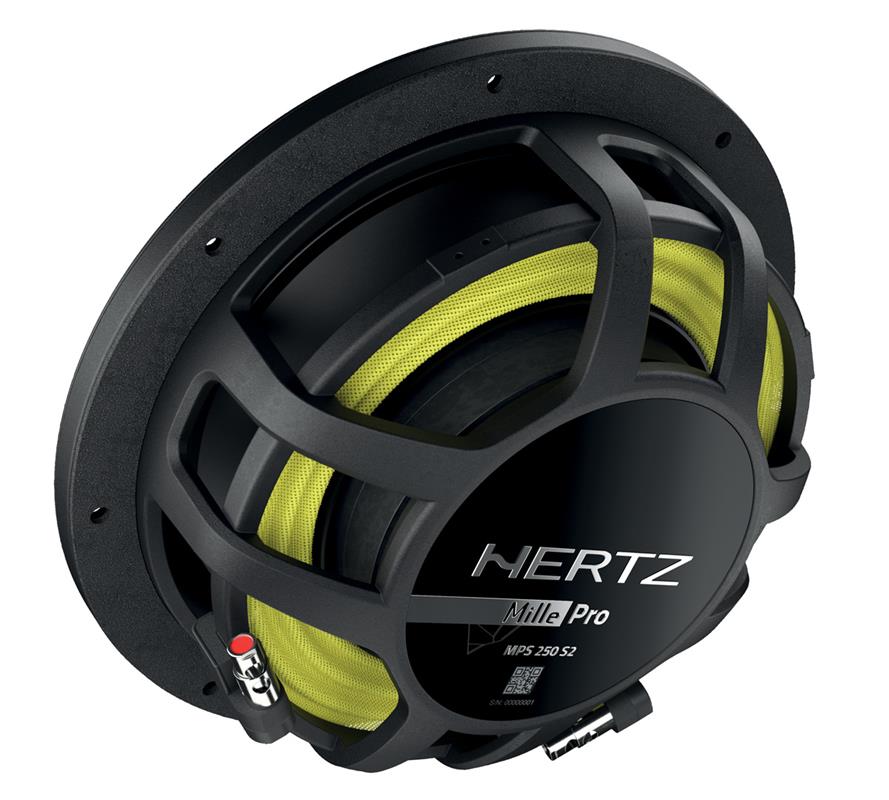 Hertz MPS-250-S2, Baselement 10 tum 2 ohm