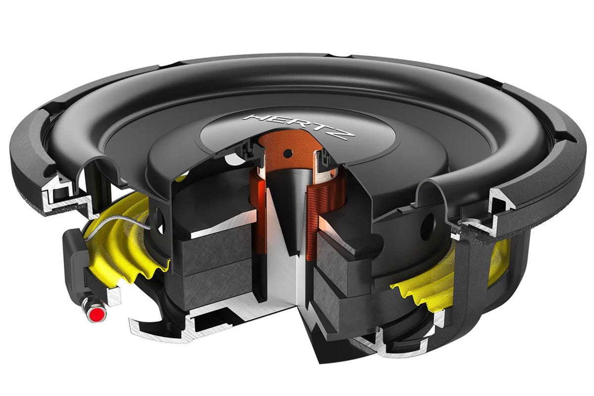 Hertz MPS-250-S4, Baselement 10 tum 4 ohm