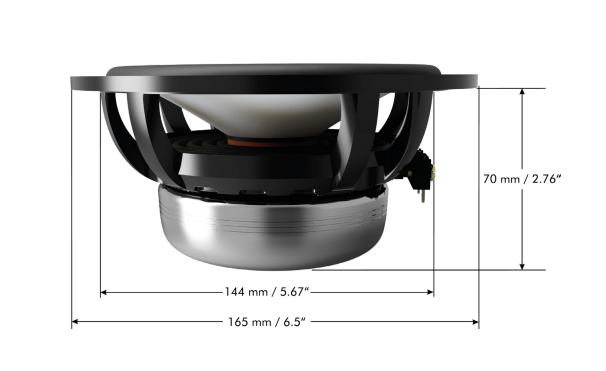 Ground Zero GZPK 16SQ-C – 6,5-tums high-end SQ-midbas