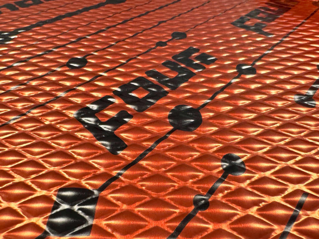FOUR S2-BaseMat alubutyldämpmatta 2,5 mm, 500 × 370 mm