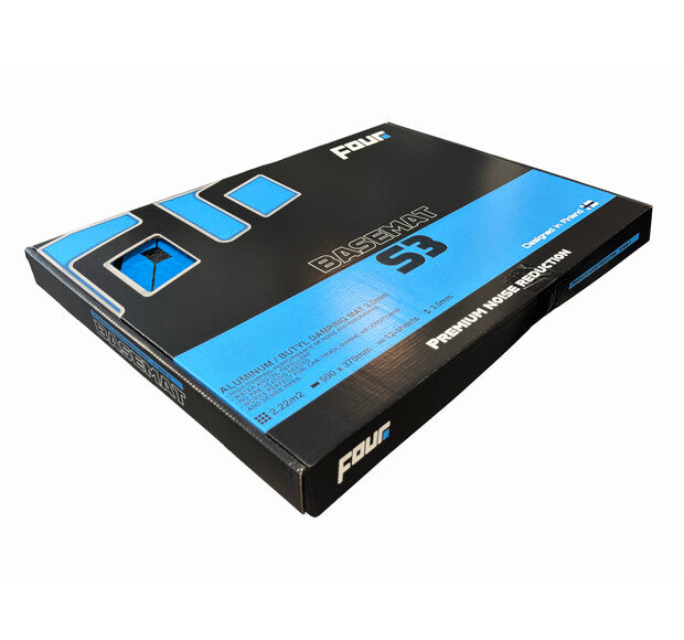 FOUR S3-BaseMat dämpmatta 3,0 mm 500 × 370 mm