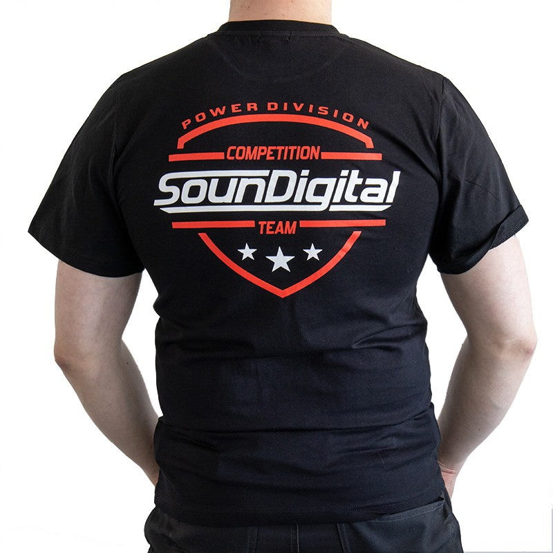 Soundigital Competition Team T-shirt – svart, storlek XL