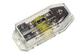 Stinger SHD820, 2-poligt säkrat distributionsblock, 0/4 GA in och 4/8 GA ut, HPM