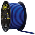 Stinger SHW14B, matt blå Hyper-Flex 4 GA-strömkabel, 100 fot