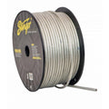 Stinger SHW18C, matt transparent Hyper-Flex 8 GA-strömkabel, 250 fot