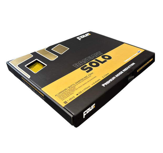 FOUR SOLO-BaseMat dämpmatta 4,5 mm 500 × 370 mm