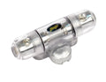 Stinger SPD5101, inline AGU-säkringshållare för 4 eller 8 GA, Shoc-Krome