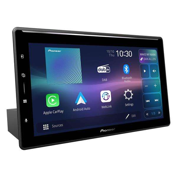 Pioneer SPH-EVO109DABUNI, Bilstereo med 10,1-tums pekskärm, 1-DIN