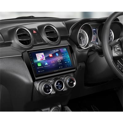 Pioneer Trapezoid Perfect Fit, BT, CarPlay, Android Auto, 4Volt RCA, DSP