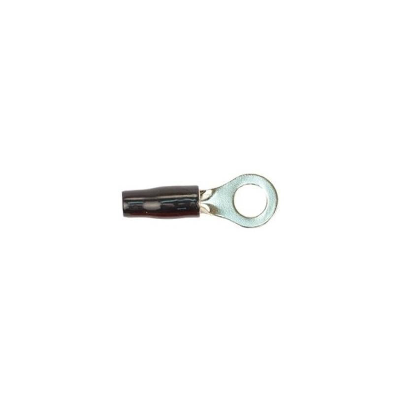 Stinger SPT5108B, Svart ringkabelsko för 10 mm² med M8-hål, 25-pack