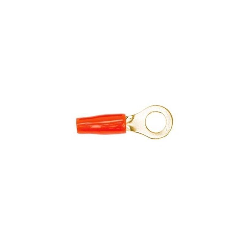 Stinger SPT5108R, ringkabelsko för 10 mm², M8, röd, 25-pack