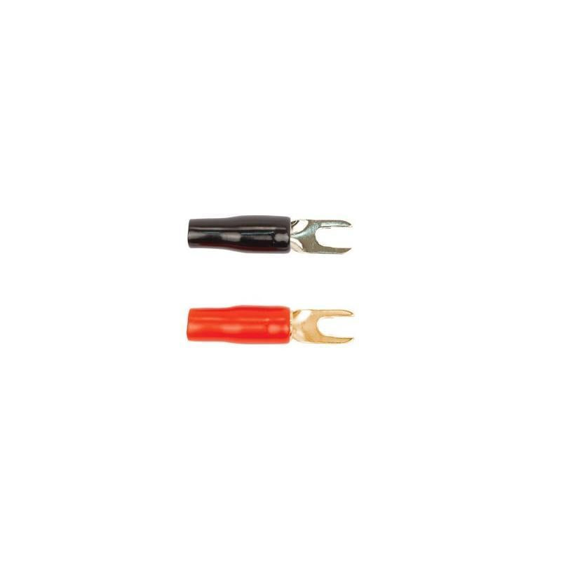 Stinger SPT5118, Gaffelkabelsko för 10 mm², 4-pack