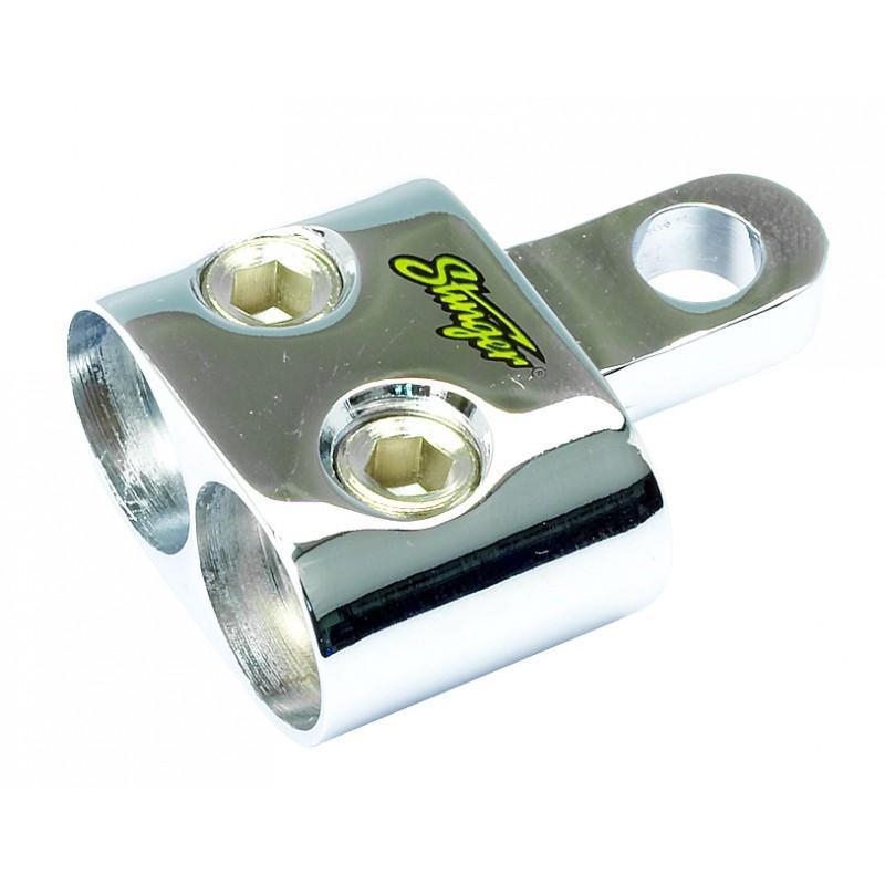Stinger SPT5201, dubbel ringkabelsko för 50 mm² (0 GA), M8