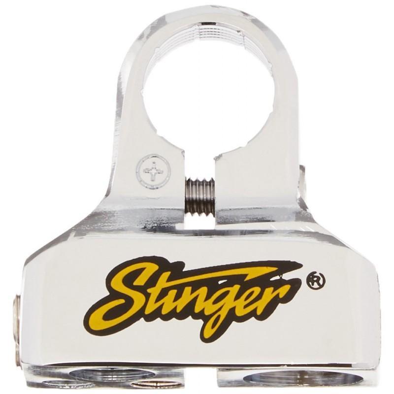 Stinger SPT53102, positiv batteripolsterminal med 1 x 0 GA, 1 x 4 GA och 2 x 8 GA
