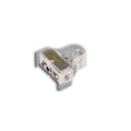 Stinger SPT53302, negativ batteripolsterminal med 1 x 0 GA, 1 x 4 GA och 2 x 8 GA