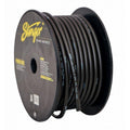 Stinger SPW14TB, svart 4 GA-strömkabel Pro, 100 fot