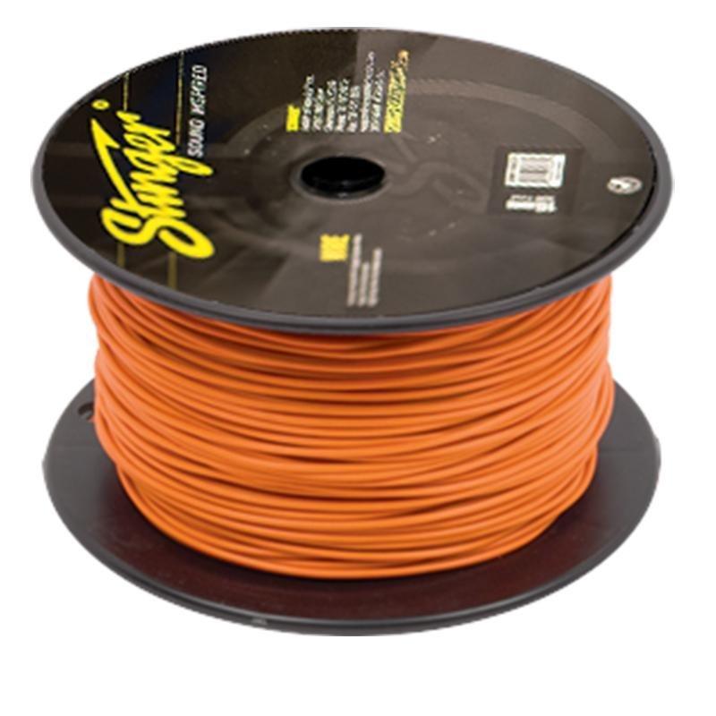 Stinger SPW318OR, orange 18 GA-kabel, 500 fot, 4 per kartong