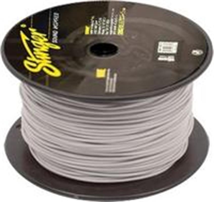 Stinger SPW318WH, vit 18 GA-kabel, 500 fot