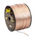 Stinger SPW516C500, transparent 16 GA högtalarkabel 152,4 m, 2 per kartong