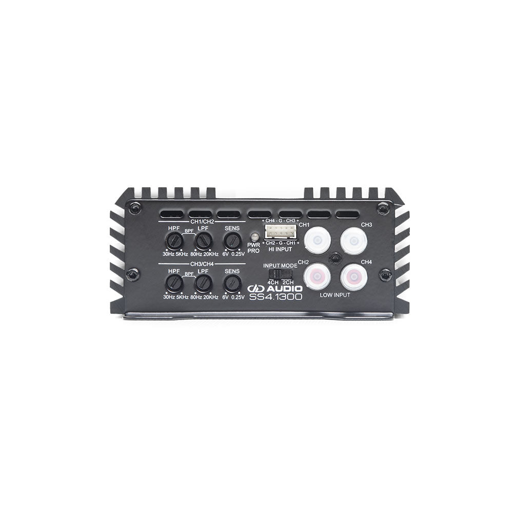 DD Audio SS4.1300 4-kanals klass D-förstärkare
