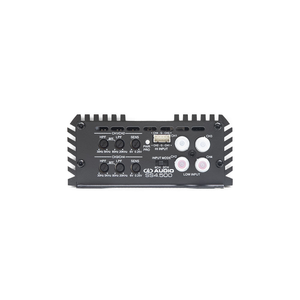 DD Audio SS4.500 kompakt 4-kanalsförstärkare