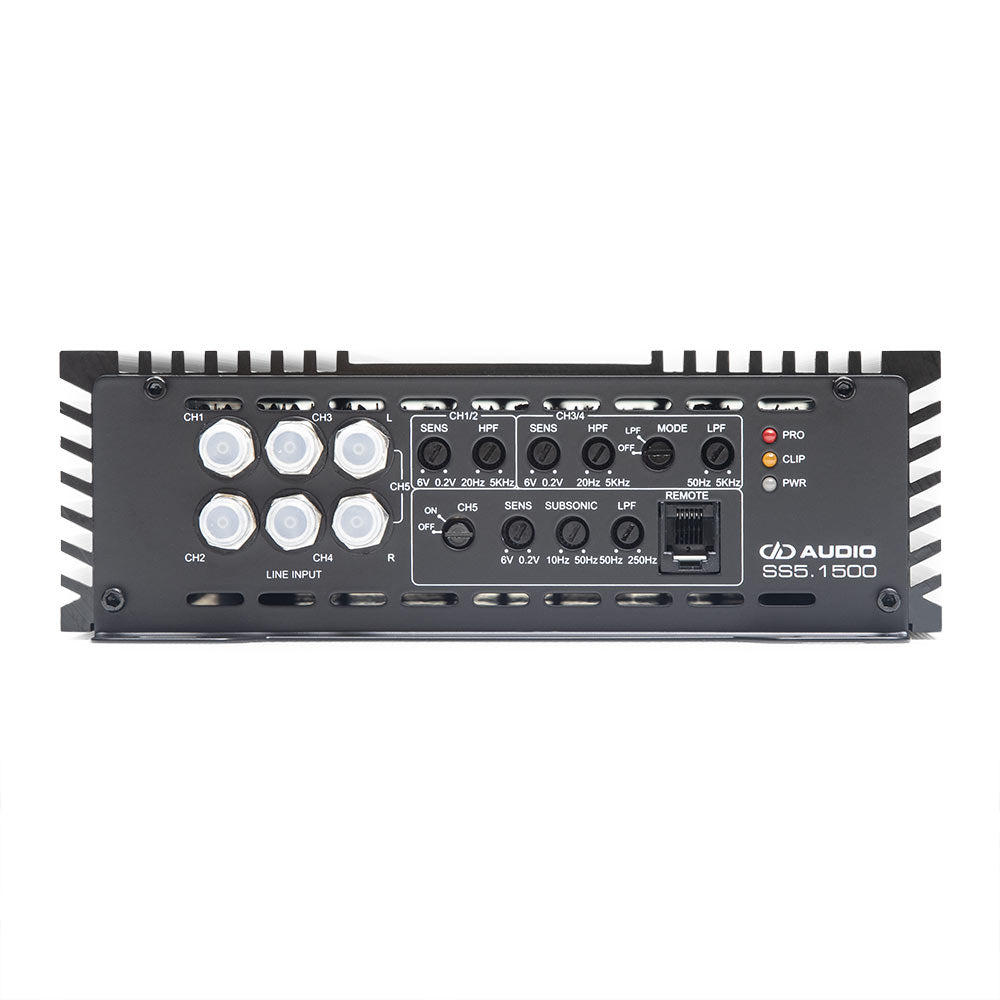 DD Audio SS5.1500 5-kanalsförstärkare