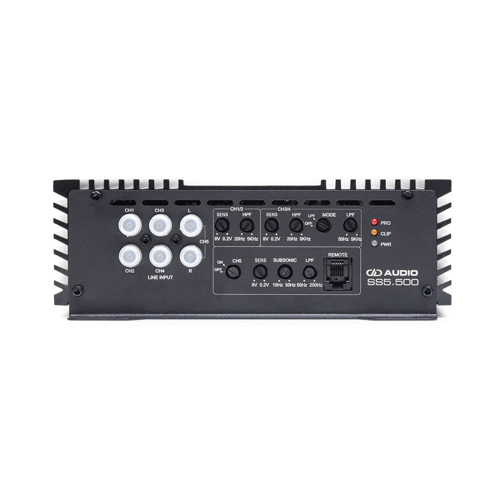 DD Audio SS5.500 5-kanalsförstärkare