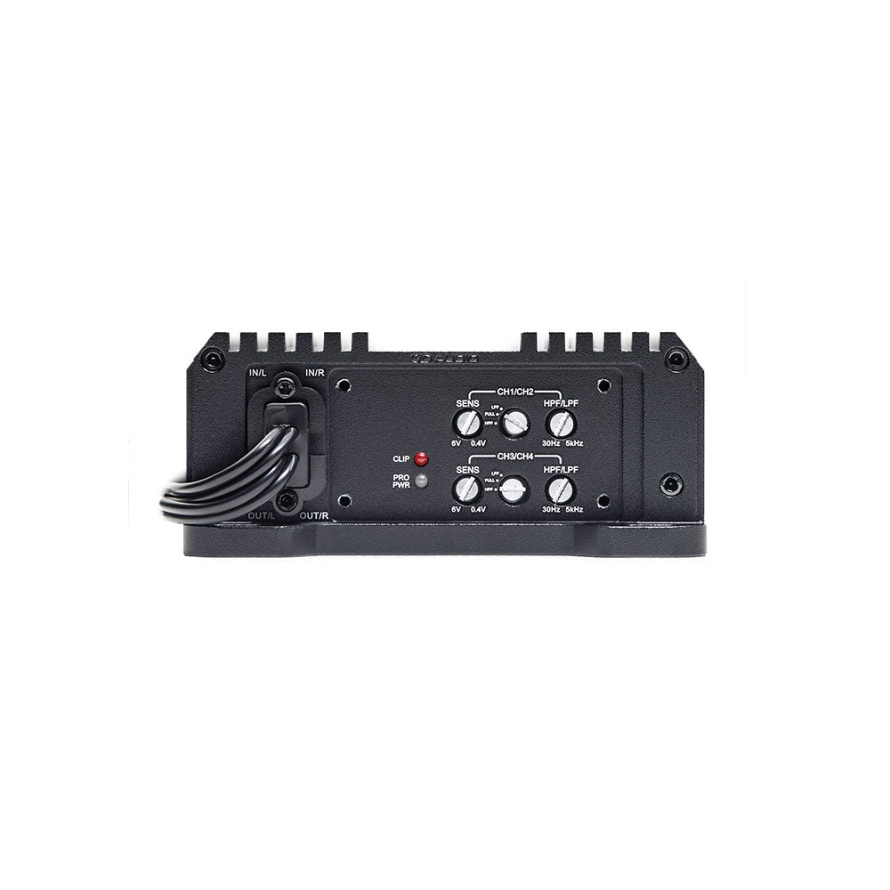 DD AUDIO SX4.1000BT – vattentålig 4-kanalsförstärkare med Bluetooth