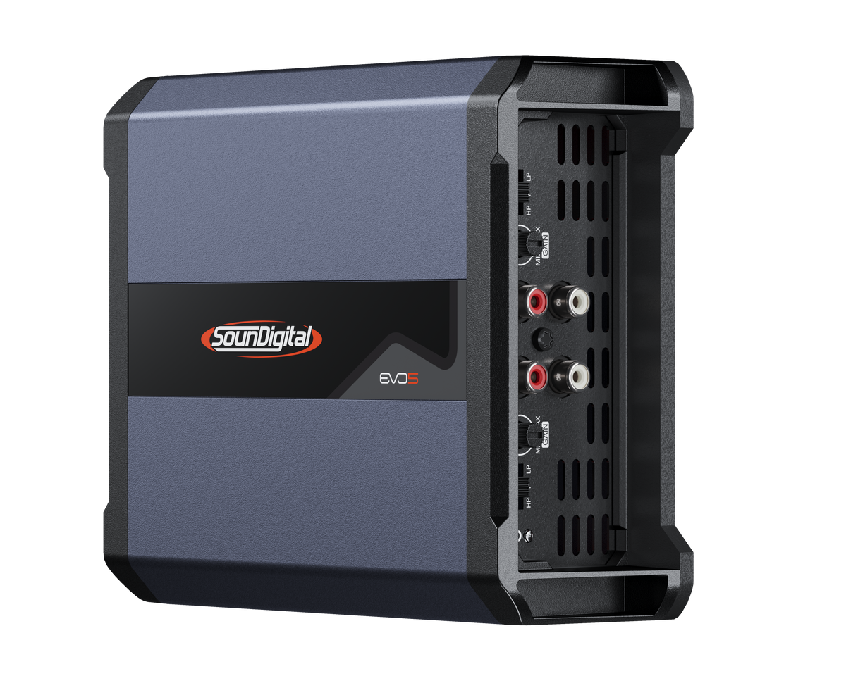 SounDigital 1200.4 EVO 5 2 ohm – 4-kanalsförstärkare