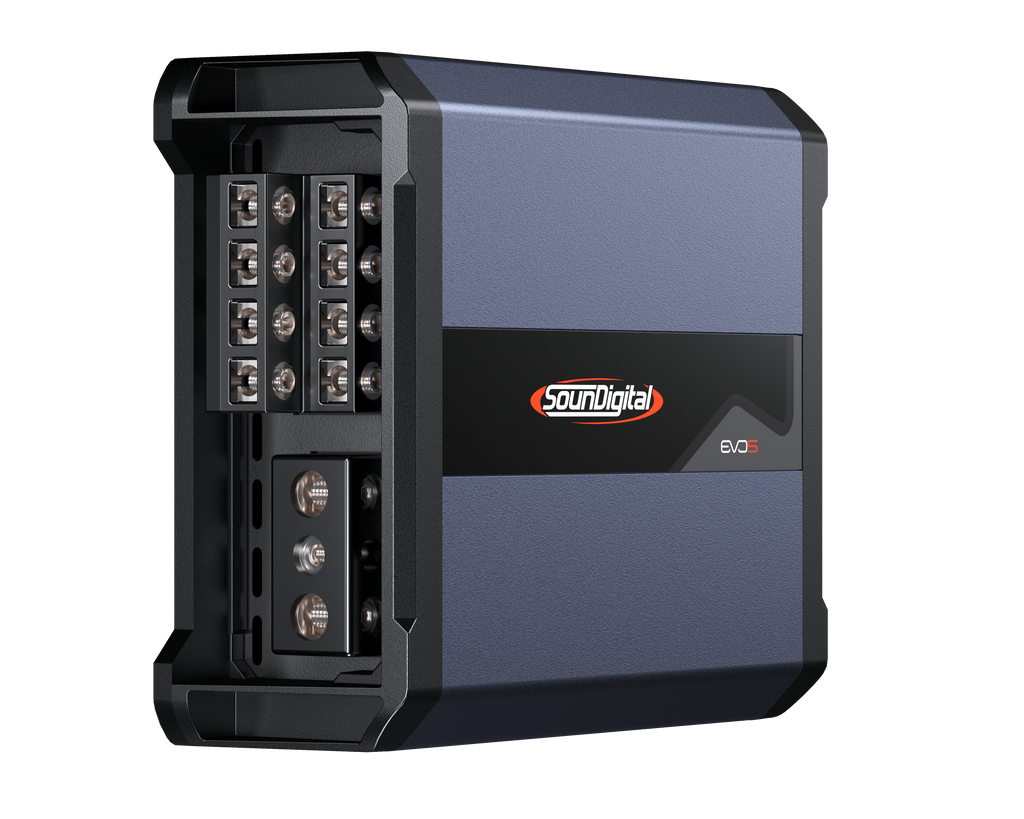 SounDigital 1200.4 EVO 5 2 ohm – 4-kanalsförstärkare