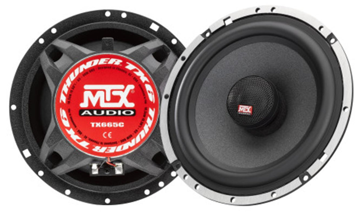 MTX TX665C, TX6 6,5-tums 2-vägs koaxialhögtalare