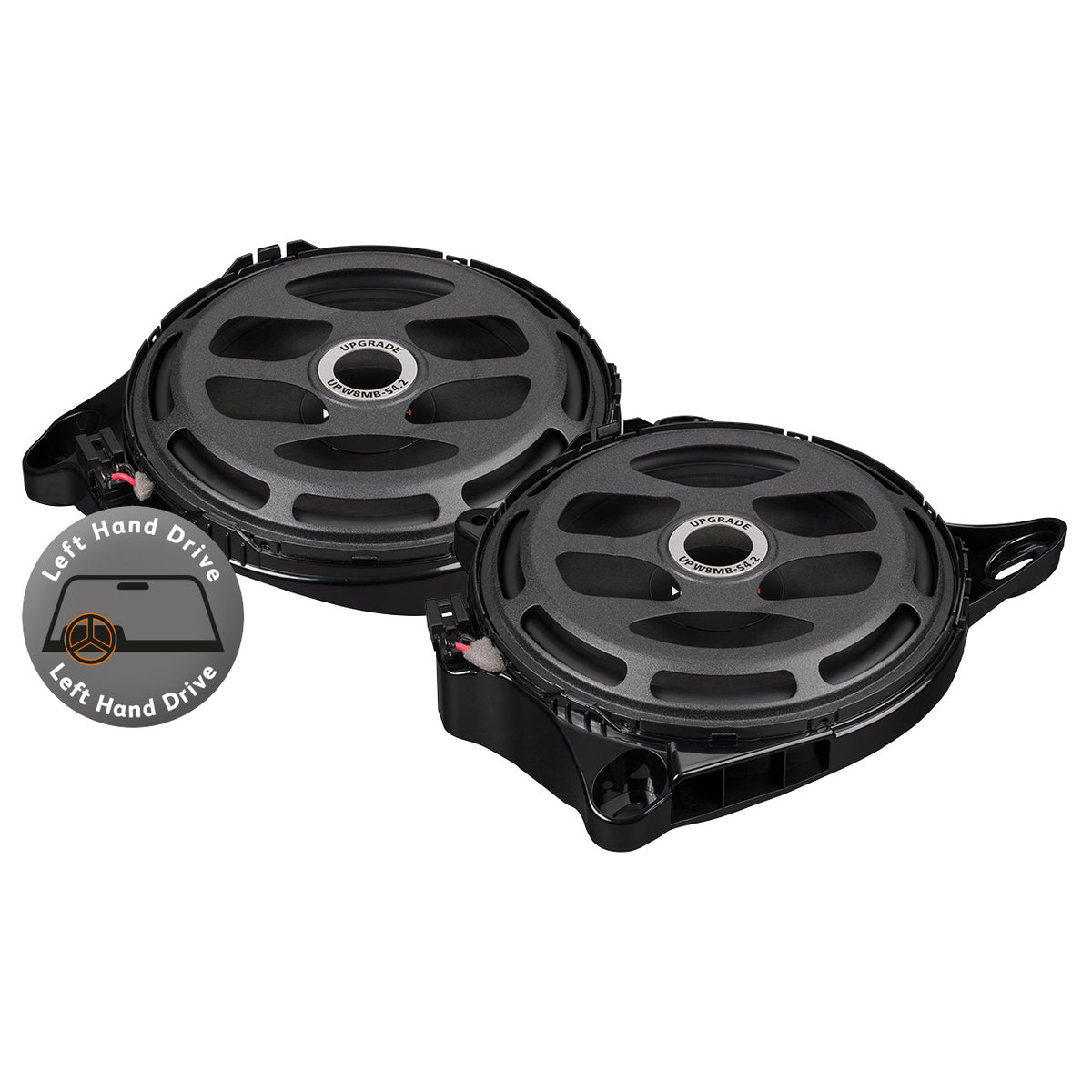 Match UP W8MB-S4.2 LHD – 8-tums subwoofersystem för Mercedes-Benz
