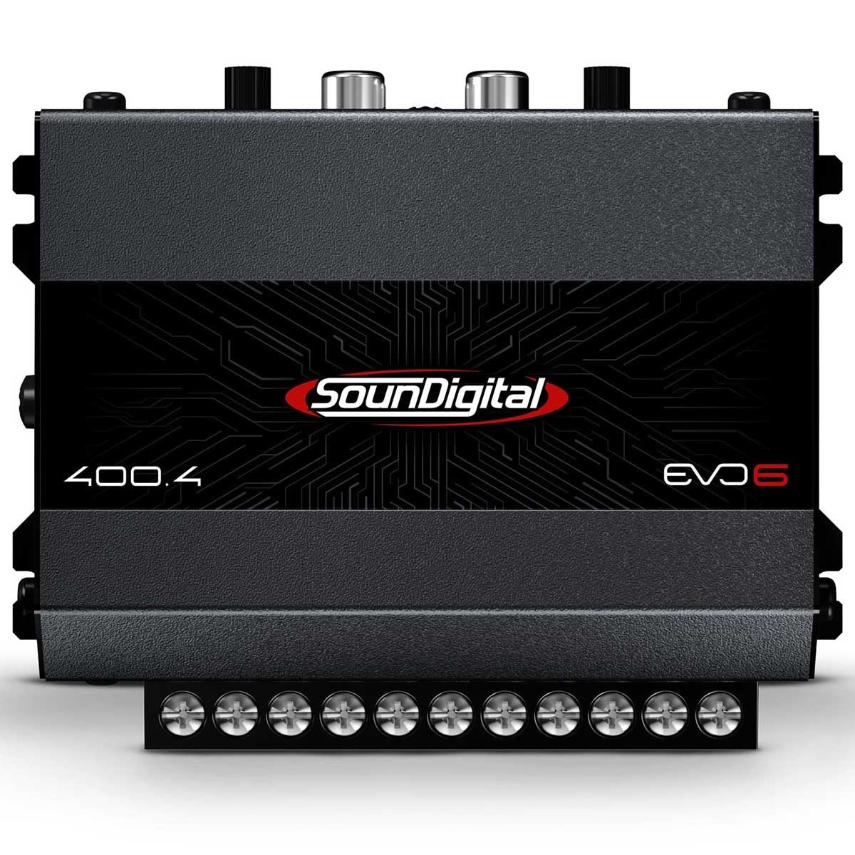 SounDigital 400.4 EVO 6 4 Ω – ultrakompakt 4-kanalsförstärkare