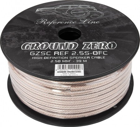 Ground Zero högtalarkabel 2 x 2,50 mm², 39 m