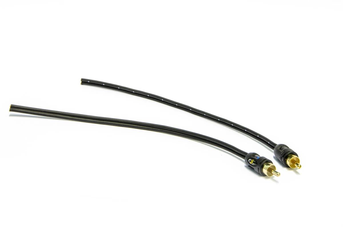 Stinger X12LINE, RCA-adapter till linjenivåingång med 20,3 cm kablar, 1 par