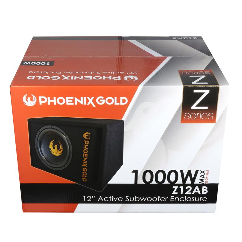 Phoenix Gold Z12AB, aktiv 12-tums baslåda