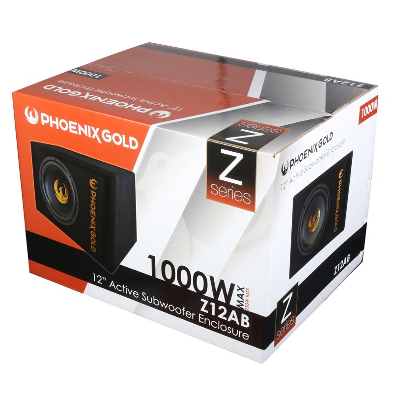 Phoenix Gold Z12AB, aktiv 12-tums baslåda