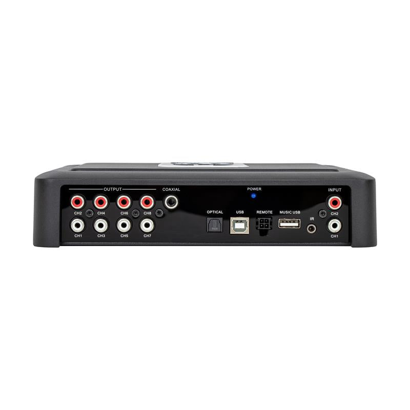 Phoenix Gold ZDA6.8, 6-kanals DSP-förstärkare 4 x 30 W och 2 x 70 W RMS med 8-kanals DSP