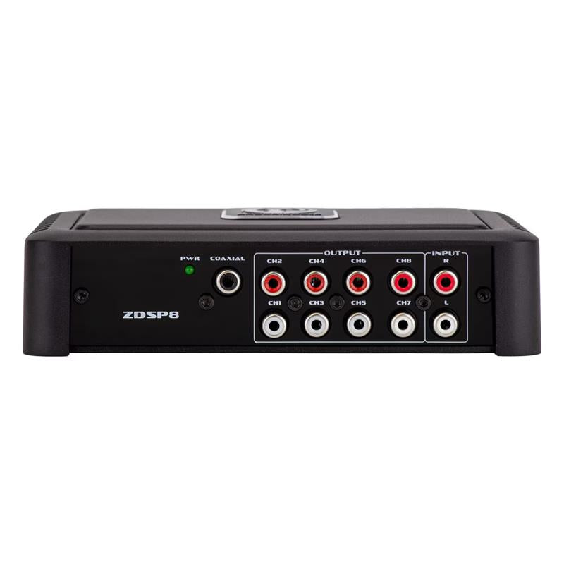 Phoenix Gold ZDSP8, 8-kanals DSP med 6 ingångar, Bluetooth, USB och app