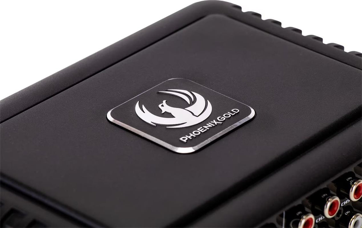 Phoenix Gold ZDSP8, 8-kanals DSP med 6 ingångar, Bluetooth, USB och app