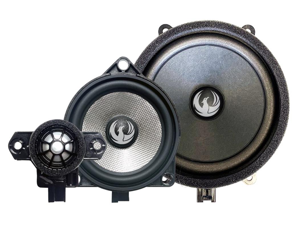 Phoenix Gold ZDSV1, främre högtalarsystem för Volvo från 2016 med specialfilter