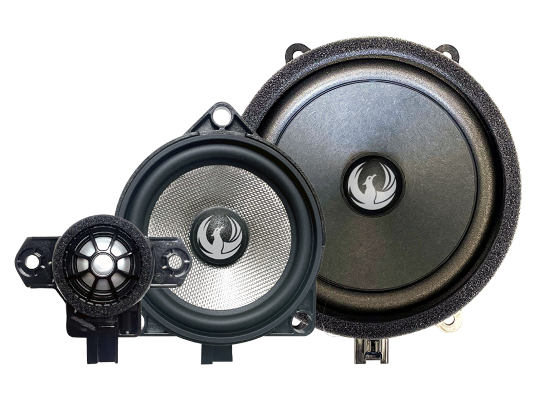 Phoenix Gold ZDSV2, bakre högtalarsystem för Volvo från 2016 med specialfilter och Y-kabel