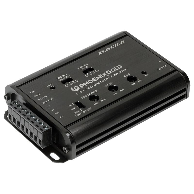 Phoenix Gold ZLOC2.2, 2-kanals in- och utgång med parametrisk 1-bands-EQ