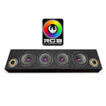 Phoenix Gold ZP65BOXRGB, ZP-seriens 1700 W SPL-högtalarlåda med RGB-belysning