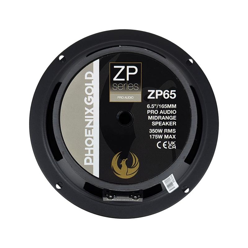 Phoenix Gold ZP65, 6,5-tums 350 W proffsljud-mellanregister, PAR