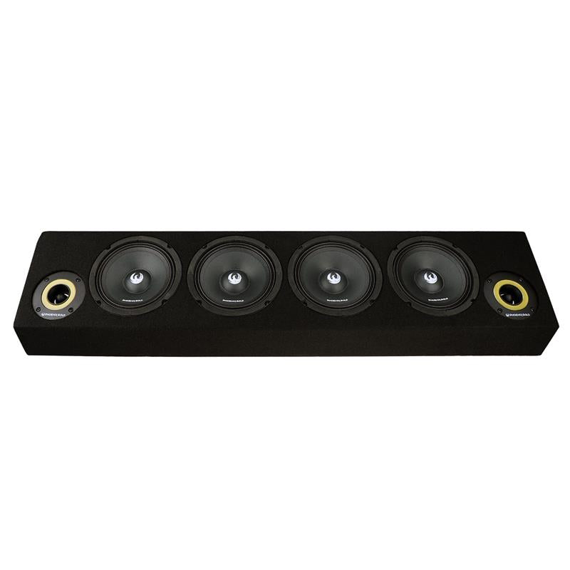 Phoenix Gold ZPBOX654, 1520 W proffsljud-högtalarlåda i svart, ersatt av ZP65BOX