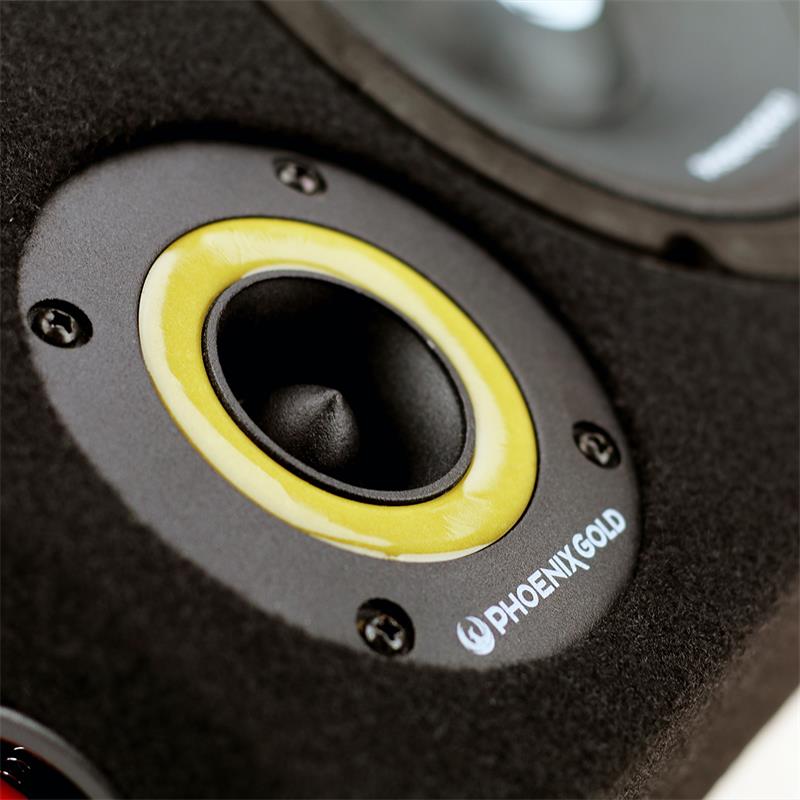 Phoenix Gold ZPBOX654, 1520 W proffsljud-högtalarlåda i svart, ersatt av ZP65BOX