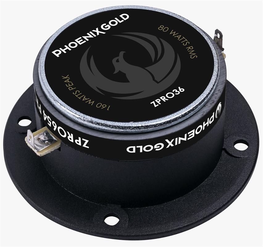 Phoenix Gold ZPRO36, 3,8-tums diskanter 4 ohm, par