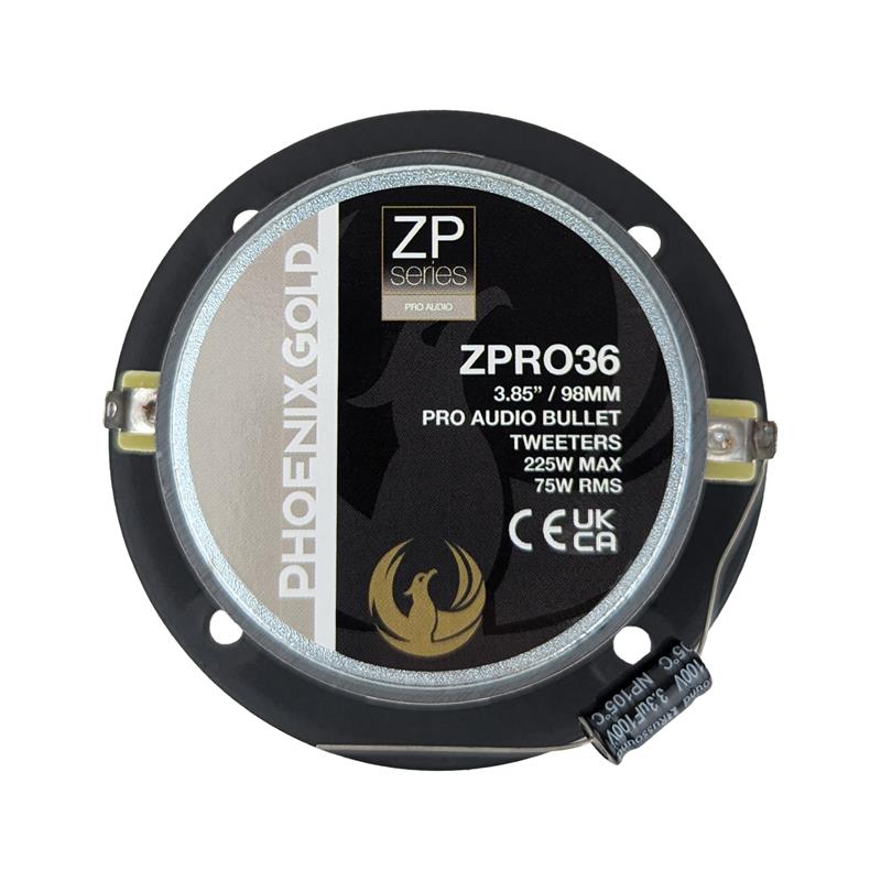 Phoenix Gold ZPRO36, 3,8-tums diskanter 4 ohm, PAR